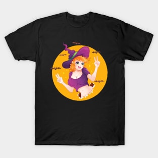 Kawaii witch girl T-Shirt